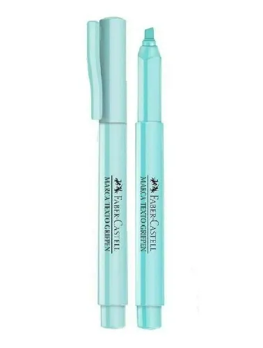 MARCA TEXTO FABER GRIFPEN TRIANGULAR VERDE AGUA