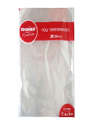SACO CROMUS TRANSP 30X44  PCT C/50 UND